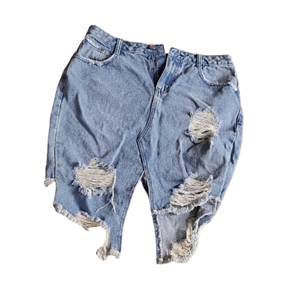 jean skirt